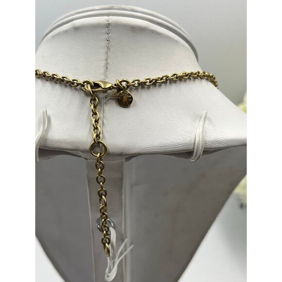 J. Crew Gold Tone Bridal Bling
Sparkling Rhinestone Queens Collar Necklace - Picture 6 of 6